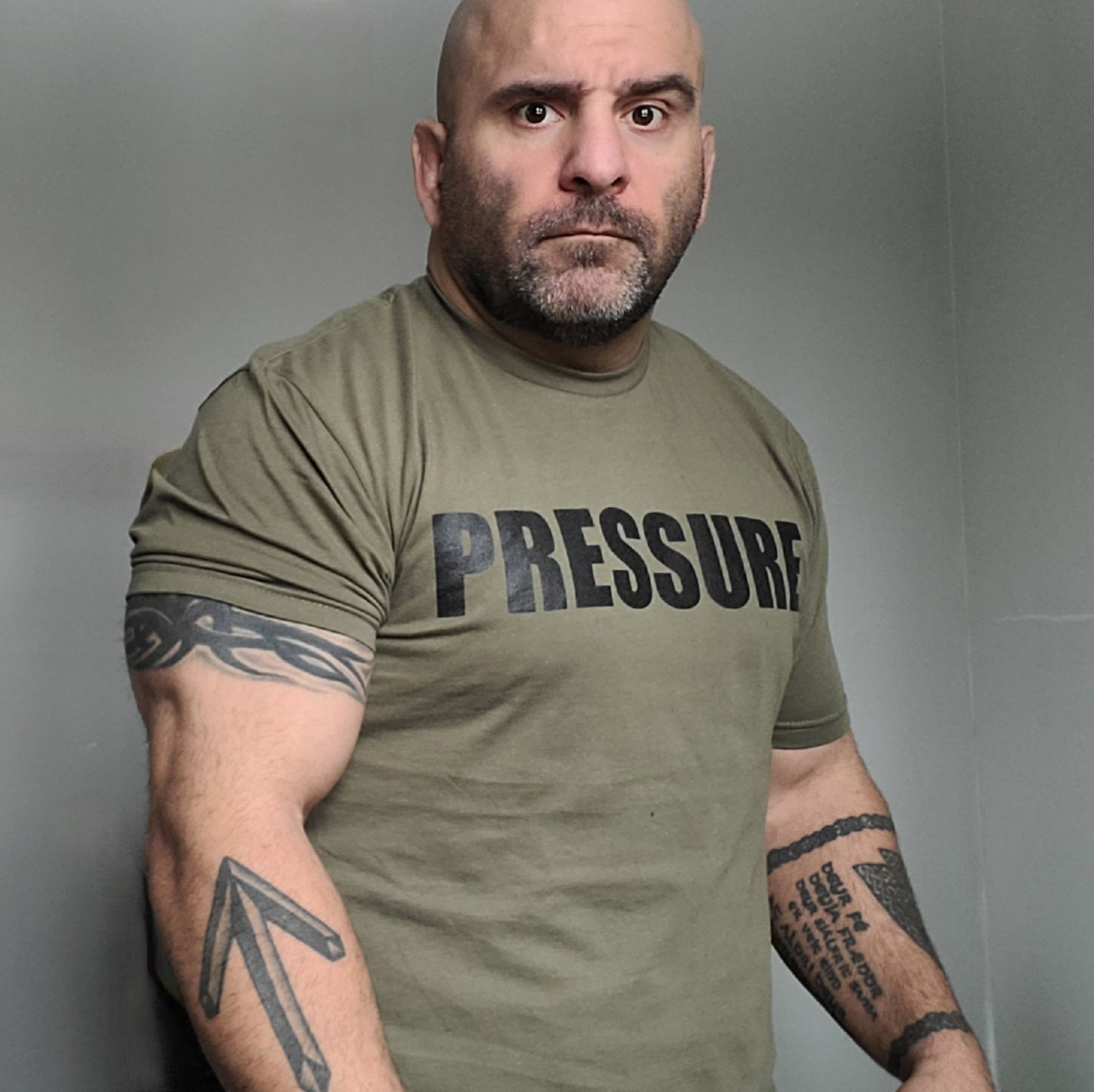 Master Chim in a Pressure shirt